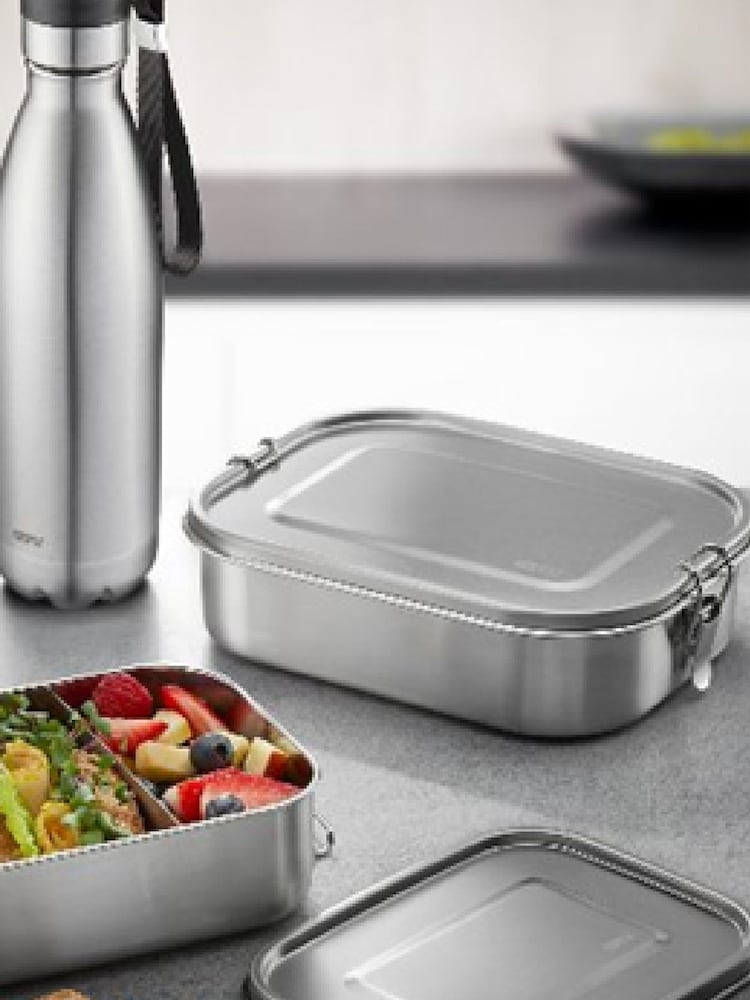GEFU Silver Endure Large Lunch Box - Image 2 of 2