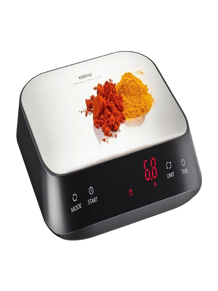 GEFU Black Or Silver Preziso Precision and Kitchen Scales - Image 1 of 5