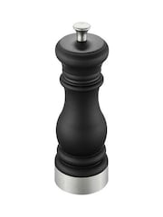 GEFU Black Or Silver FLAVIO® Salt or Pepper Mill Small - Image 1 of 2