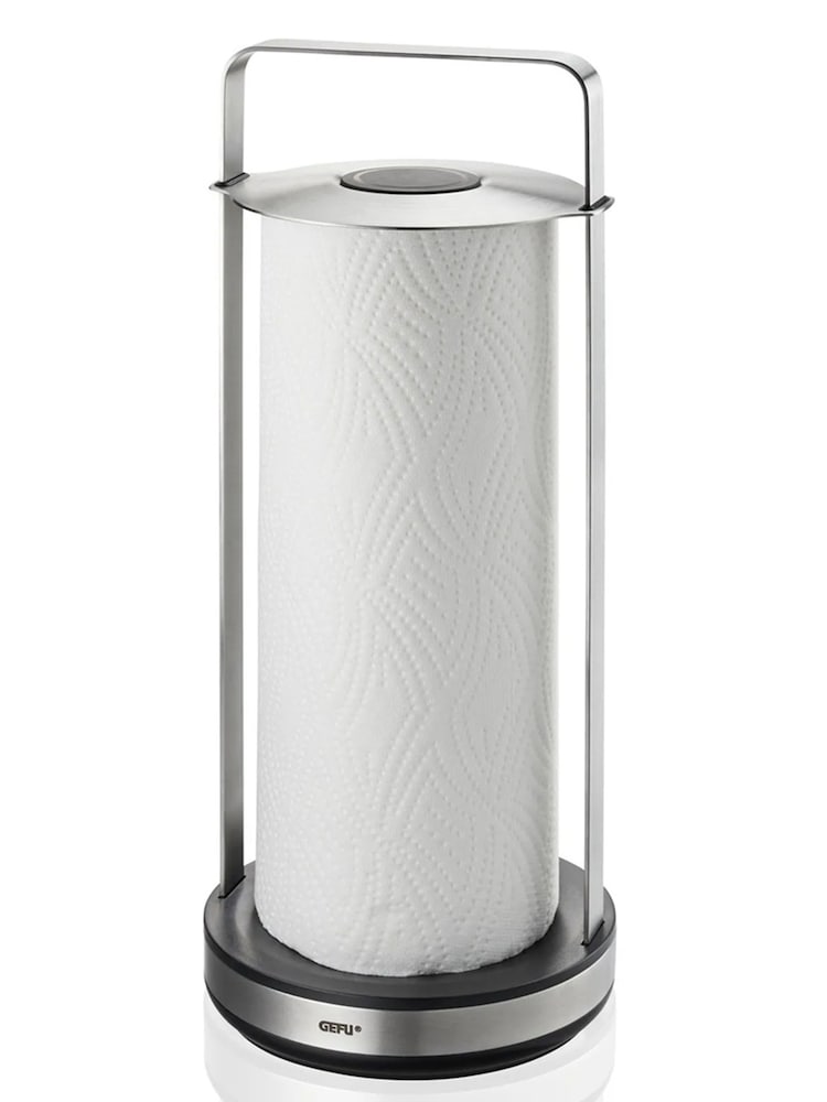 GEFU Black Or Silver Smartline Kitchen Roll Holder - Image 1 of 3