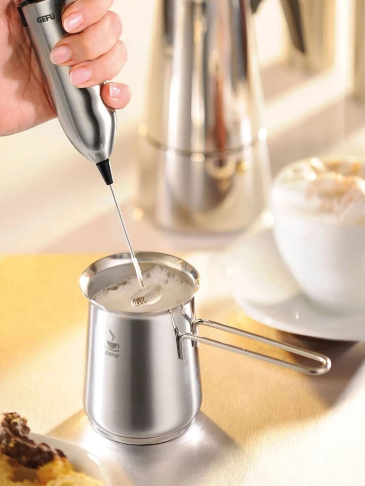 GEFU Silver Claudio Frothing Jug - Image 2 of 3