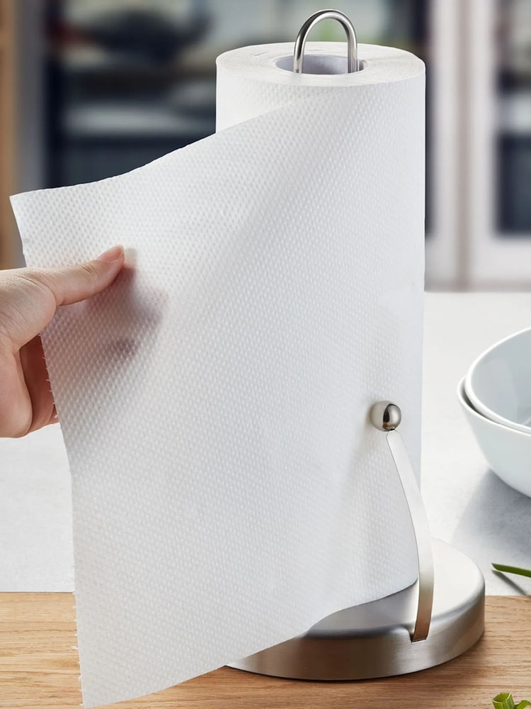 GEFU Silver Spenso Kitchen Roll Holder - Image 2 of 2 GEFU Silver Spenso Kitchen Roll Holder - Image 2 of 2