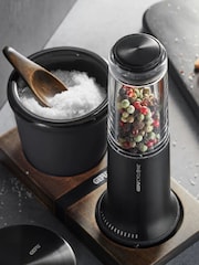 GEFU Black X-Plosion® Salt And Spice Pot - Image 2 of 7