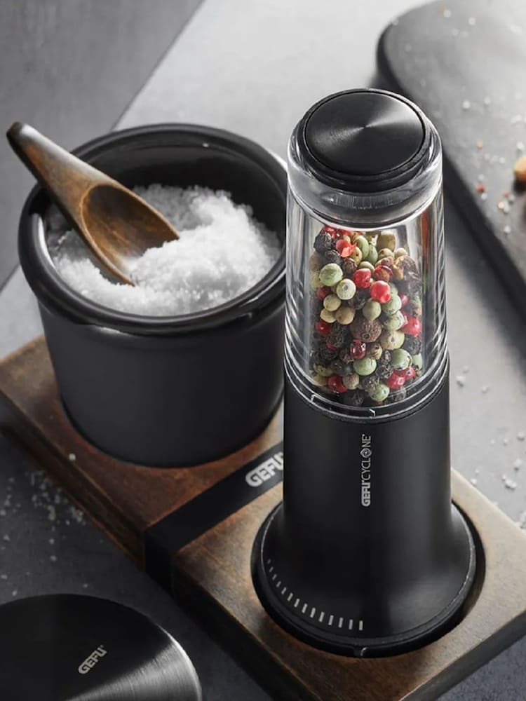GEFU Black X-Plosion® Salt And Spice Pot - Image 2 of 7