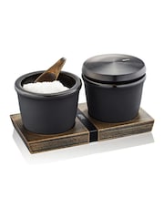 GEFU Black X-Plosion® Salt And Spice Pot - Image 4 of 7