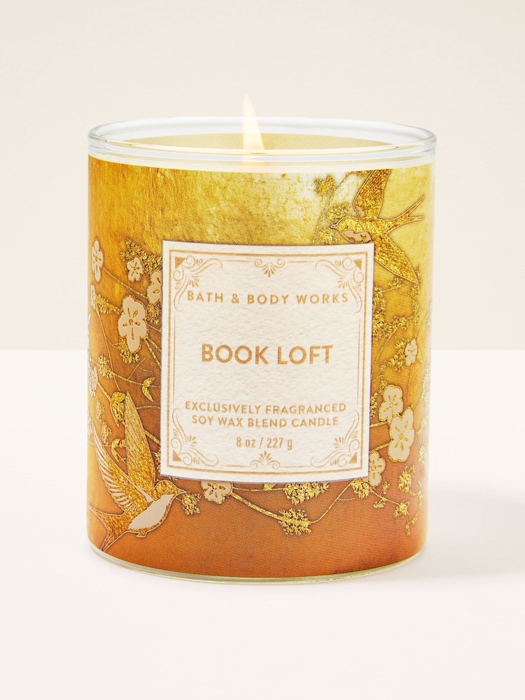 Bath & Body Works Book Loft Single Wick Candle 227g - Image 1 of 2