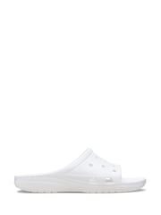 Crocs White Classic Slides - Image 2 of 5