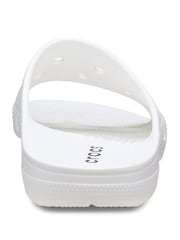 Crocs White Classic Slides - Image 5 of 5