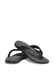 Crocs Black Coast Flip Flops - Image 3 of 5