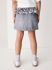 Grey/ Silver Sequin Peplum - Джинсова спідниця (3-16років) - Image 2 of 4