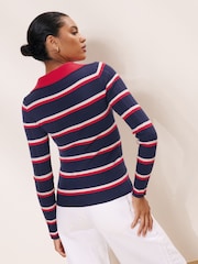 Lipsy Long Sleeve Polo Jumper - 圖片 6/6