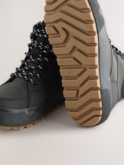 Black Standard Fit (F) Skate Cleat High Top Boots - Image 4 of 7