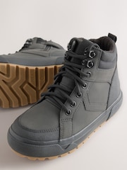 Black Wide Fit (G) Skate Cleat High Top Boots - Image 3 of 6