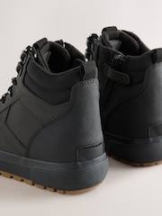 Black Wide Fit (G) Skate Cleat High Top Boots - Image 4 of 6