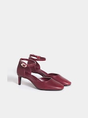 Rot - JD Williams Two Part Heeled Shoes - Bild 3 von 4