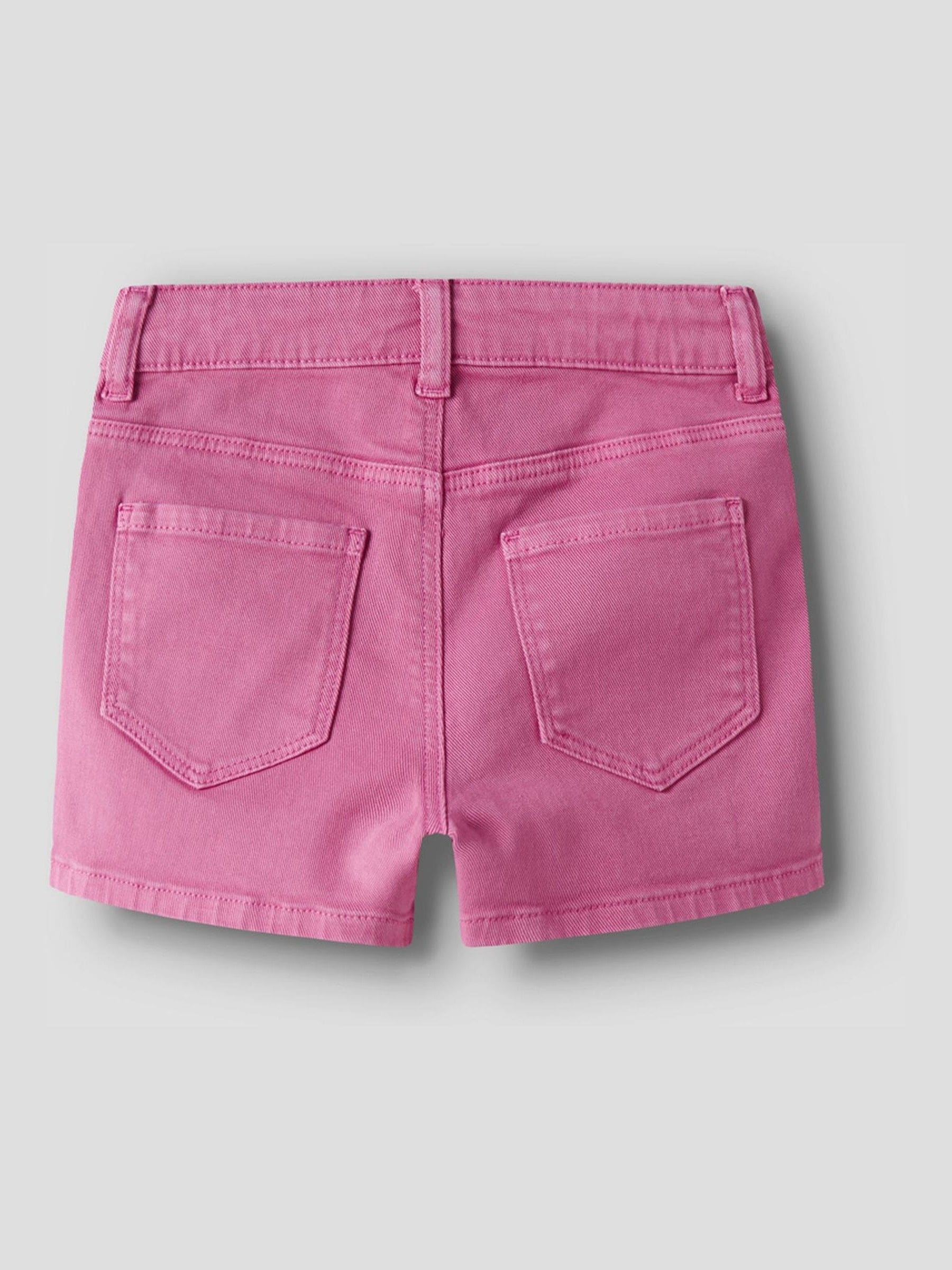 Buy Name It Pink Rose Mom Fit Denim Shorts from Next USA