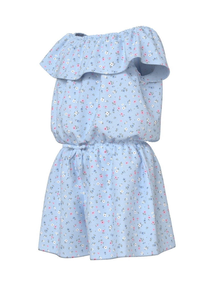 Name It Dark Blue Printed Playsuit - Image 3 of 3 Name It Dark Blue Printed Playsuit - Image 3 of 3