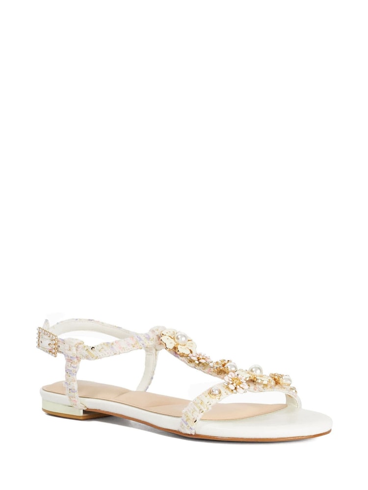 Dune London Nature Flat Sandals - Imaginea 2 din 5
