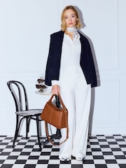 Smith & Soul White Paisley Scarf - Image 3 of 4