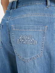 Smith & Soul Blue Barrel Jeans - Image 4 of 4