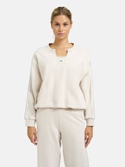 Smith & Soul White Sweatshirt With Balloon Hem - Image 2 of 6