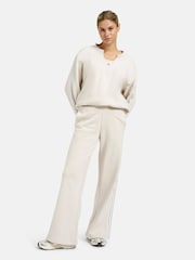 Smith & Soul White Sweatshirt With Balloon Hem - Image 4 of 6