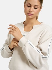 Smith & Soul White Sweatshirt With Balloon Hem - Image 6 of 6