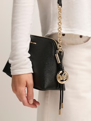 Michael Kors Black Freddie Small Dome Chain Cross-Body Bag - Image 4 of 4