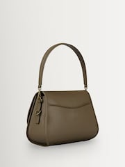 Michael Kors Green Holmes Medium Convertible Messenger Bag - Image 4 of 5