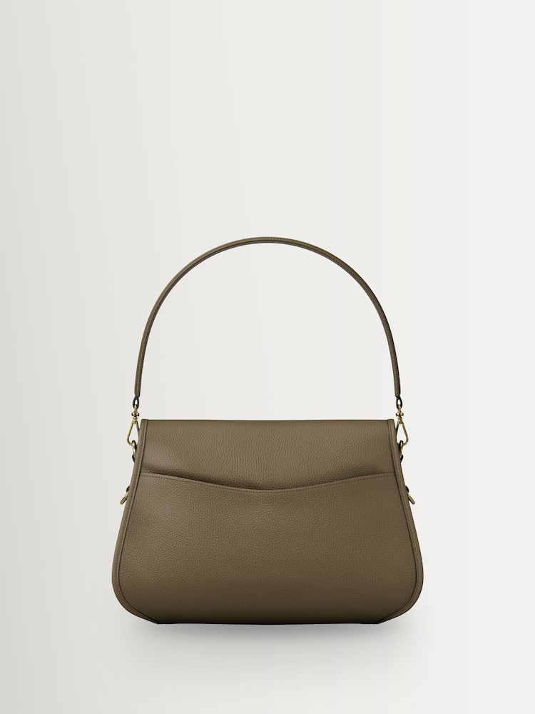 Michael Kors Green Holmes Medium Convertible Messenger Bag - Image 5 of 5