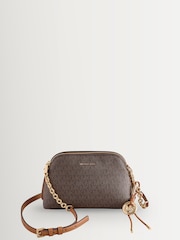 Michael Kors Brown Freddie Small Dome Chain Cross-Body Bag - Image 1 of 1