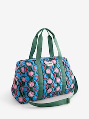 Eleanor Bowmer Blue/Green Moon Star Travel Bag - Image 1 of 5