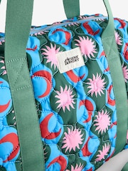 Eleanor Bowmer Blue/Green Moon Star Travel Bag - Image 3 of 5