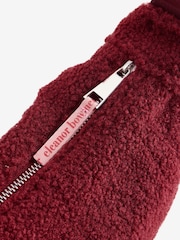 Eleanor Bowmer Burgundy Red Borg Good Karma Cross-Body Bag - Image 5 of 7