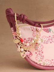 Cath Kidston Gold Tone Queenie London Double Bag Charm - Image 1 of 3