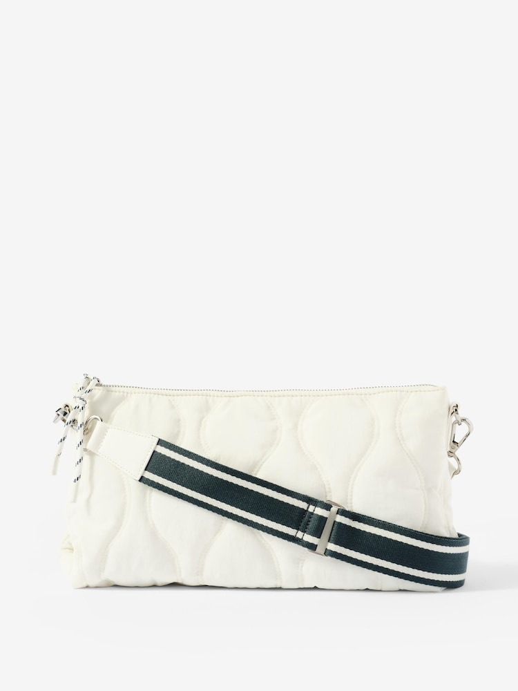 Mint Velvet Cream Tia Cross-Body Bag - Image 1 of 5