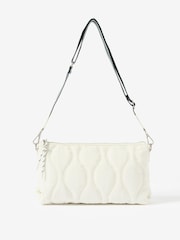 Mint Velvet Cream Tia Cross-Body Bag - Image 4 of 5