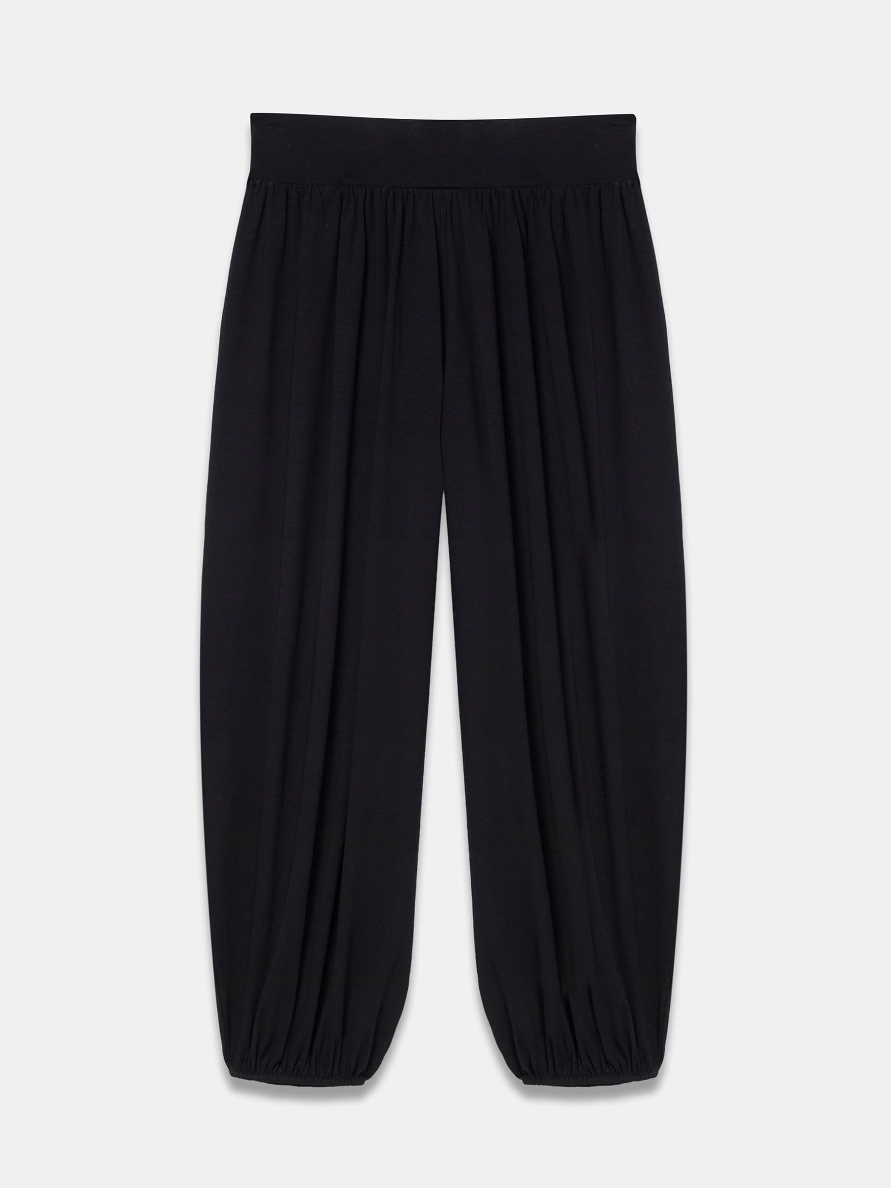 Buy Mint Velvet Black Jersey Balloon Trousers from the Next UK