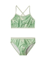 Name It Green Cross Strap Bikini - Image 1 of 3
