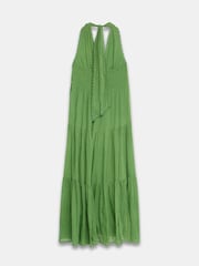 Mint Velvet Cotton Halter Maxi Dress - Image 8 of 8
