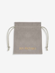 Jon Richard Tone Mother of Pearl and Crystal Clover Necklace - Bild 5 von 5