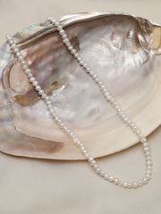 Jon Richard Gold Tone Real Freshwater Pearl Necklace - Image 4 of 4