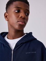 Jūras spēki - Castore Oversized Zip Through Hoodie and Straight Leg Jogger Set - Attēls 2 no 8