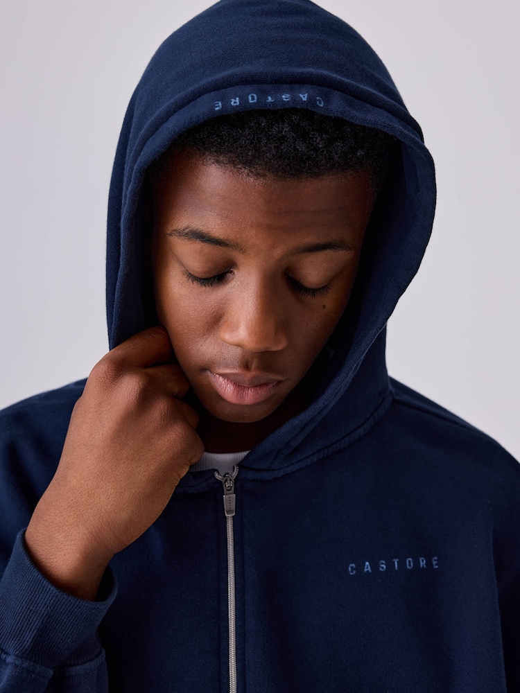 Jūras spēki - Castore Oversized Zip Through Hoodie and Straight Leg Jogger Set - Attēls 8 no 8