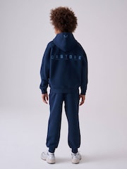 Castore Navy Oversized Hoodie and Joggers Set - Image 2 of 5
