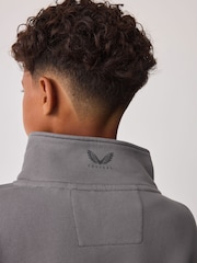 Gris - Ensemble Castore Oversized 1/4 zippé et Survêtement - Image 5 sur 9
