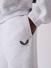 Pelēks - Castore Oversized Zip Through Hoodie and Straight Leg Jogger Set - Attēls 6 no 12