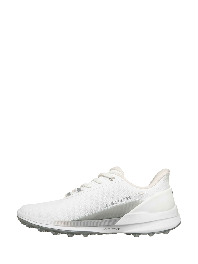 Skechers White Skechers Pure Slip Ins Golf Shoes - Image 2 of 5