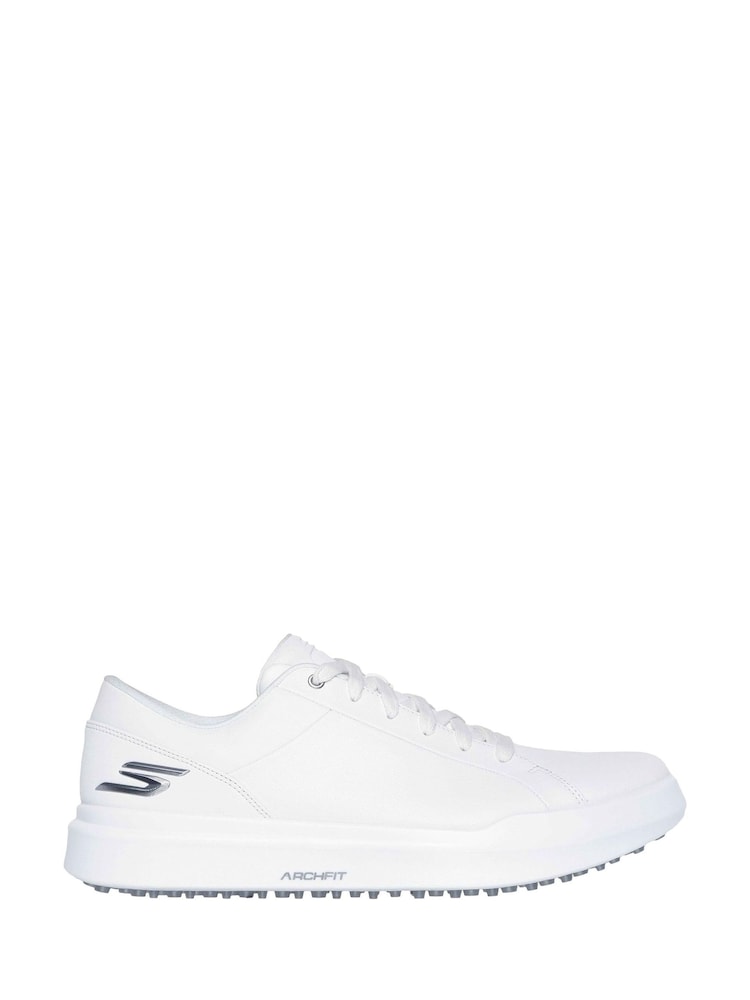 Skechers White Relaxed Fit Go Golf Drive 6 Trainers - Image 1 of 5
