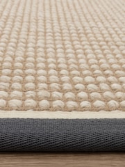 Asiatic Rugs Slate Cream Korra Loop Runner - Image 2 of 6